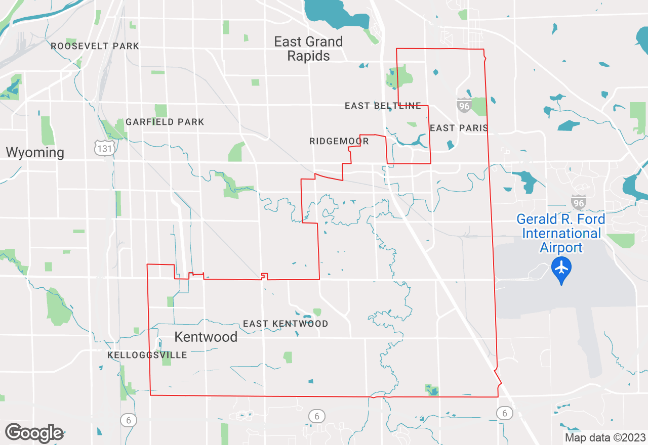 Kentwood map