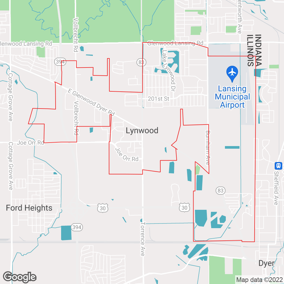 Lynwood map