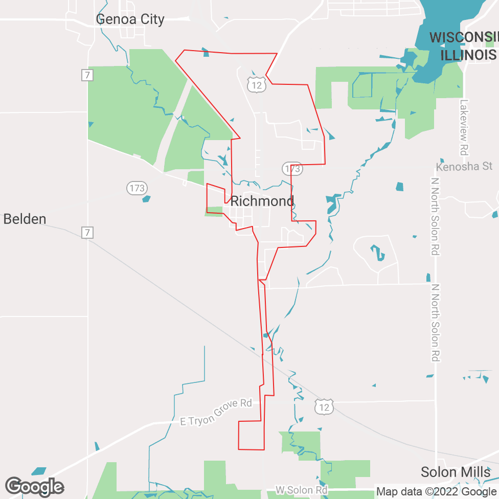 Richmond map