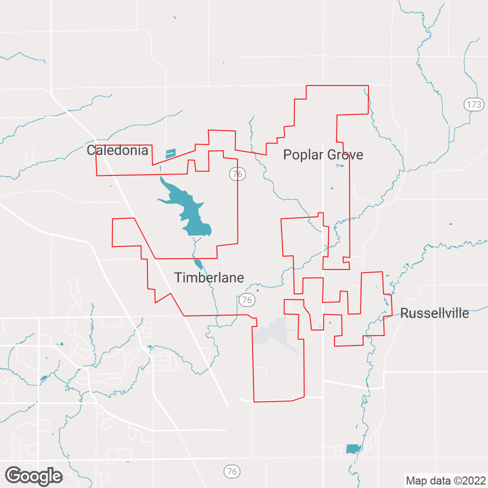 Poplar Grove map