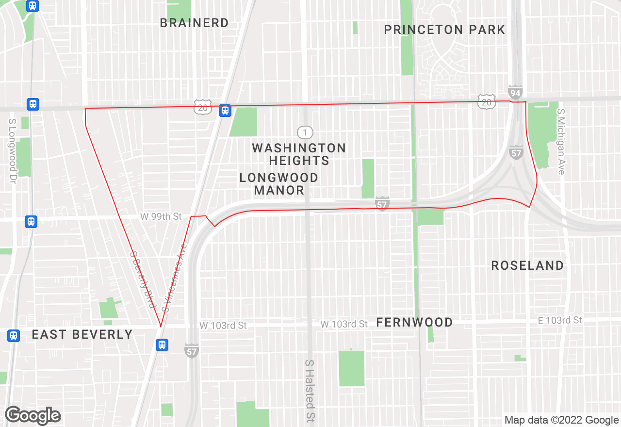 Longwood Manor map