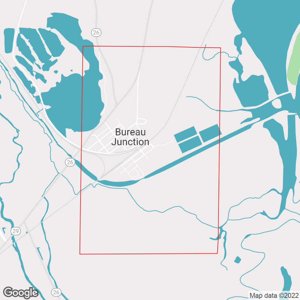 Bureau Junction map