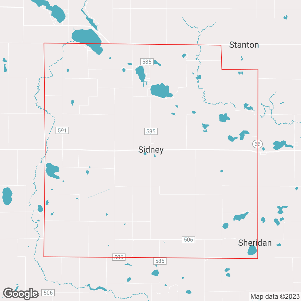 Sidney map