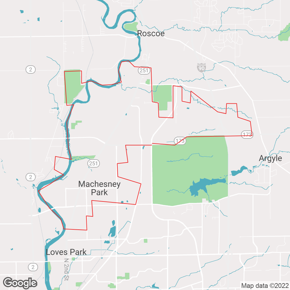 Machesney Park map