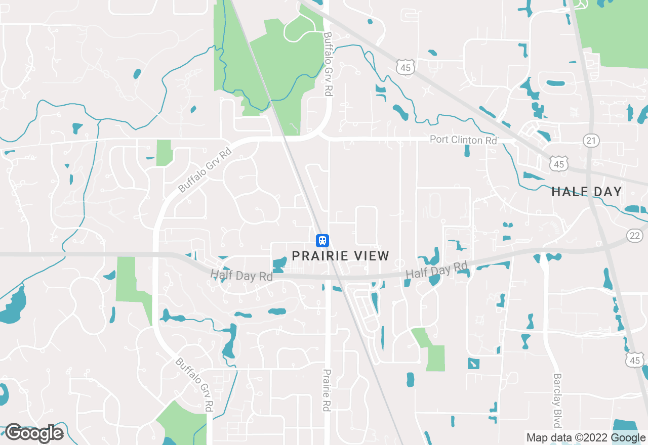 Prairie View map