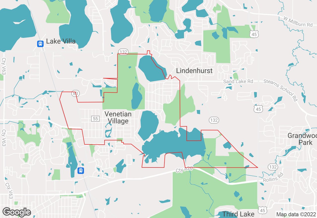 Venetian Village map