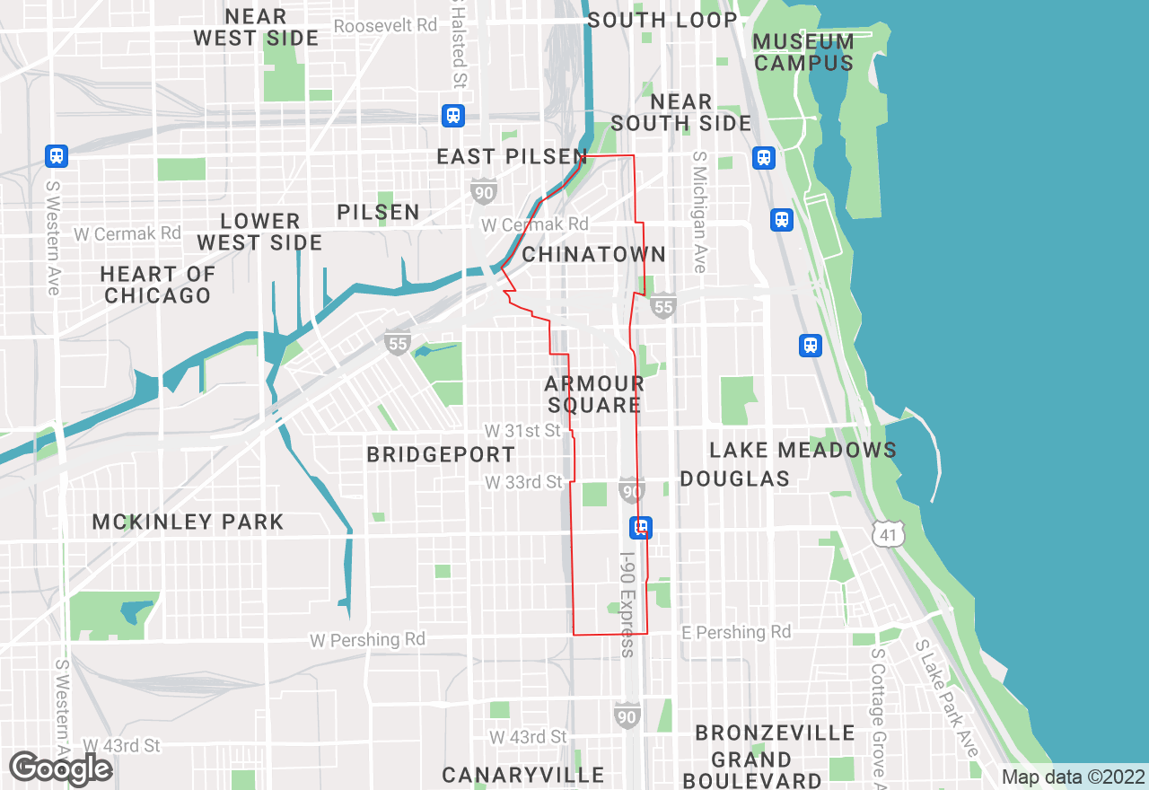 Armour Square map