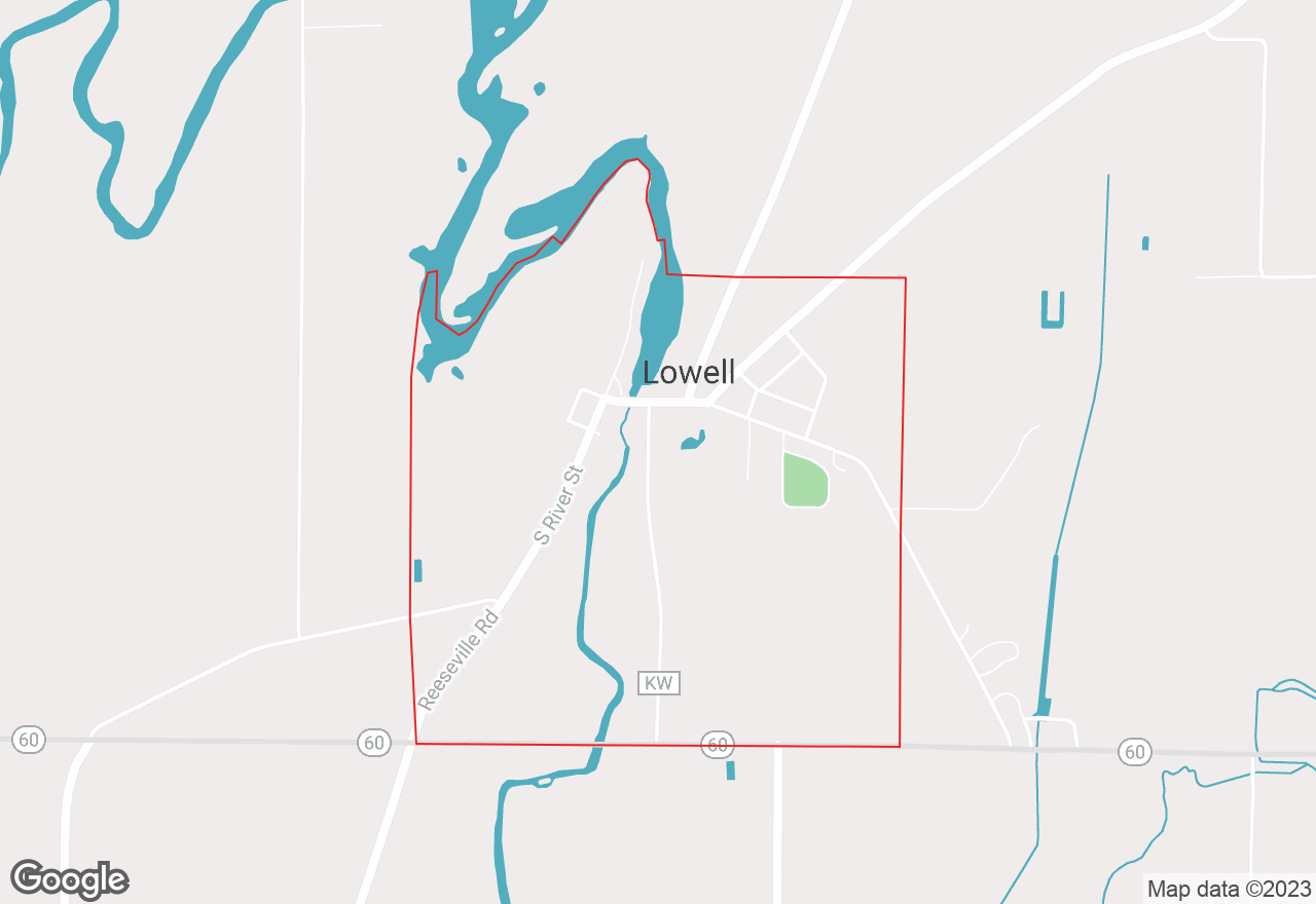 Lowell map