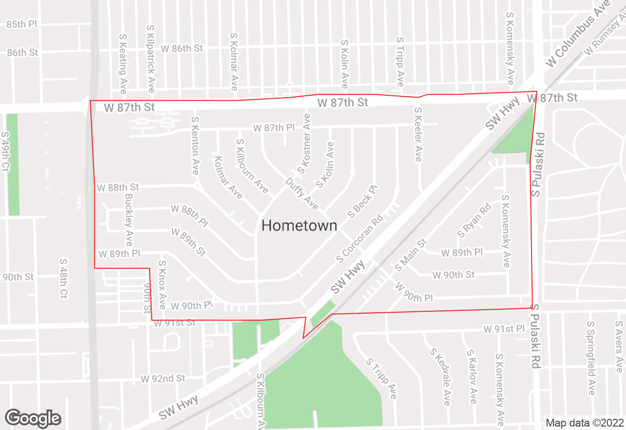 Hometown map