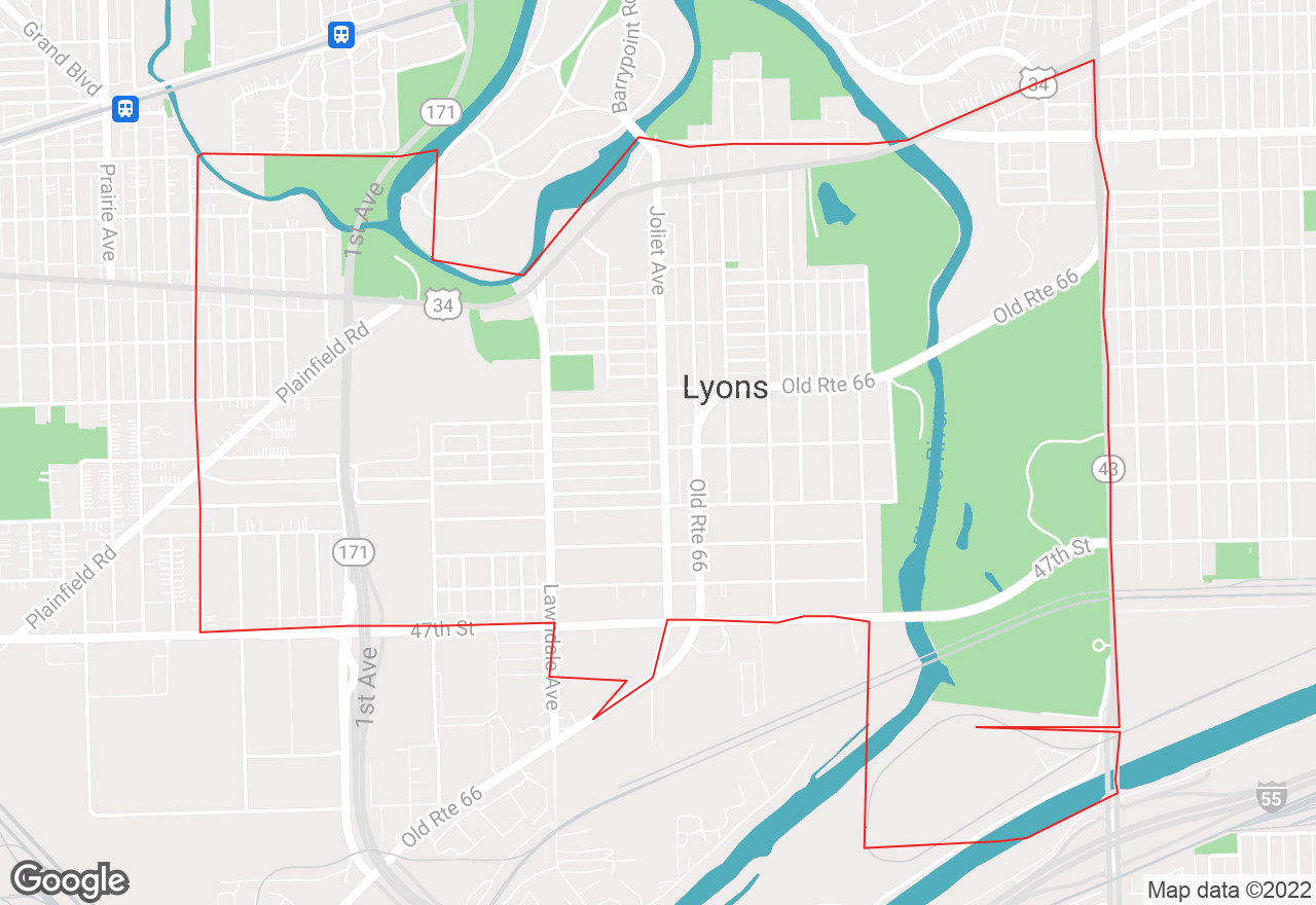 Lyons map