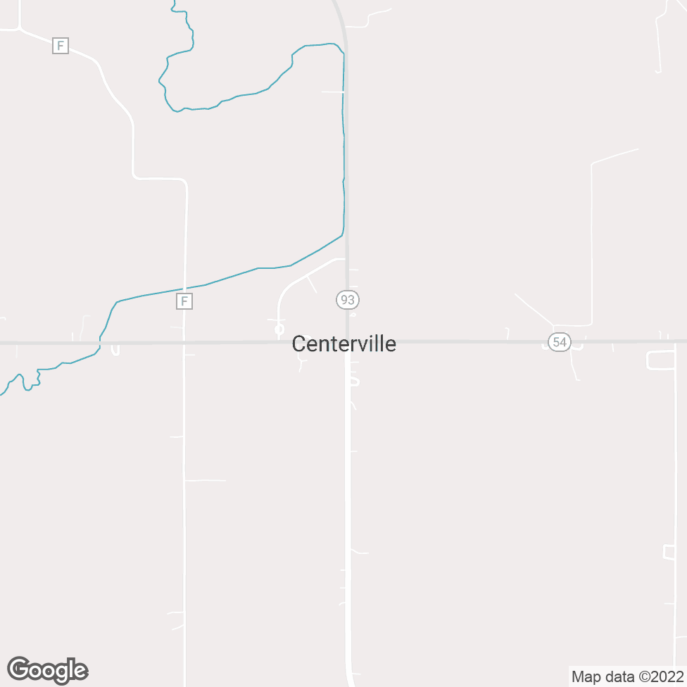 Centerville map