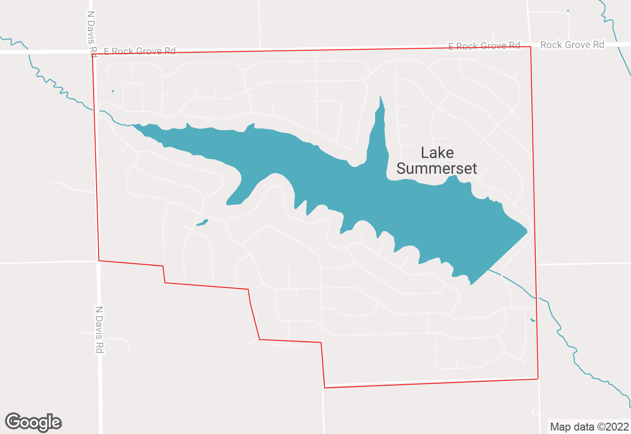 Lake Summerset map