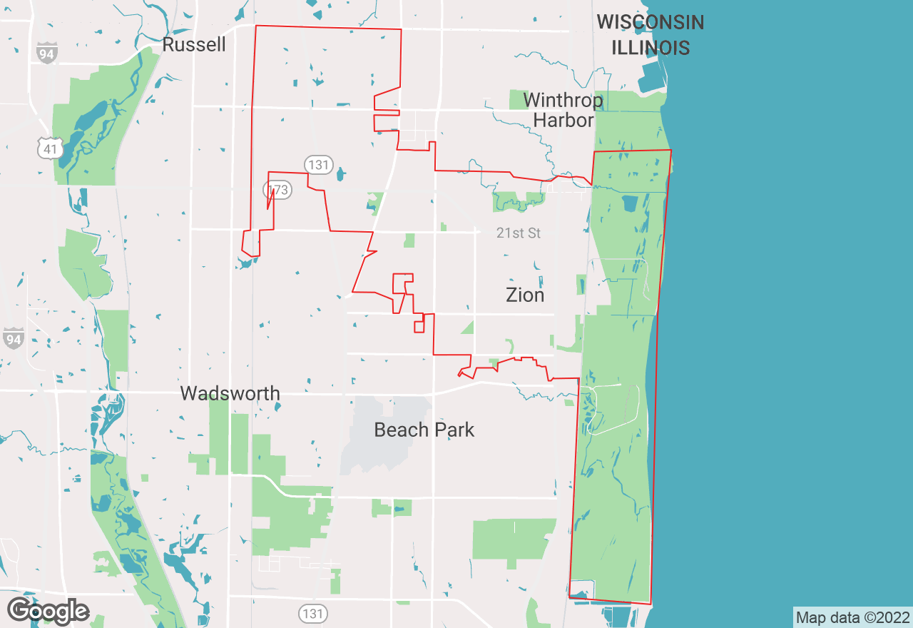 Zion map