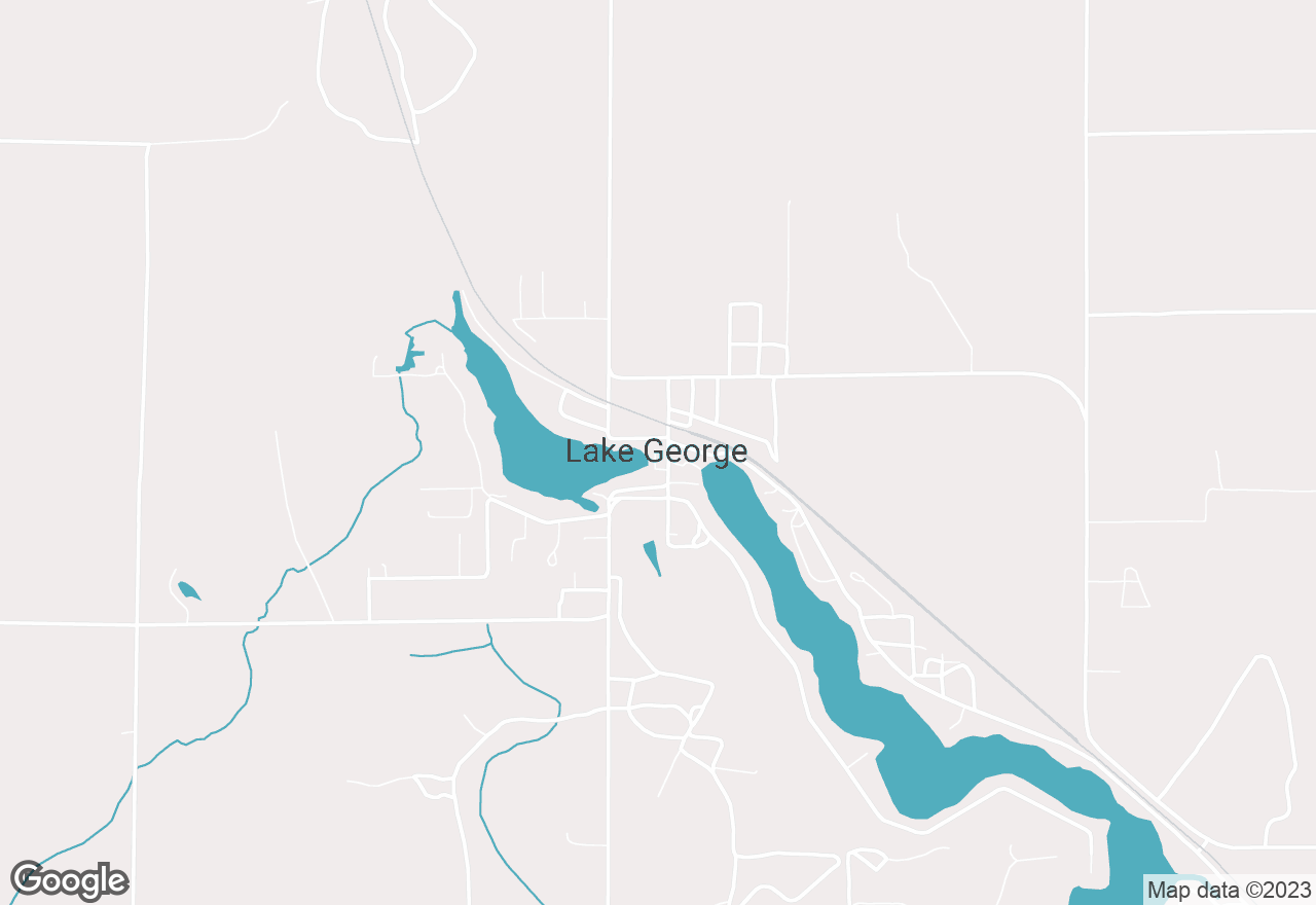 Lake George map