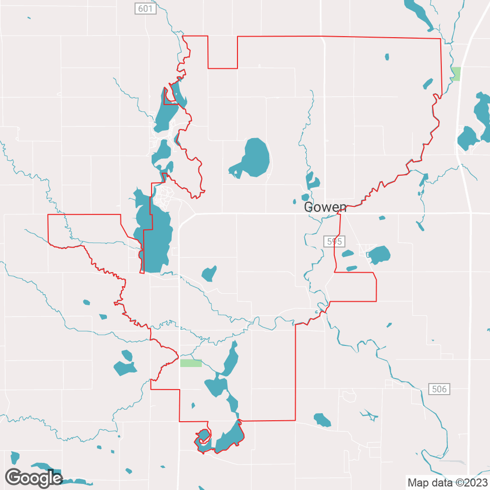 Gowen map