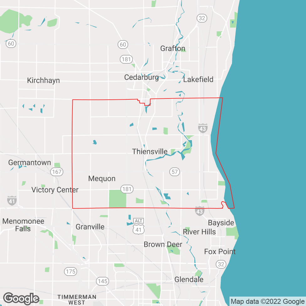 Mequon map