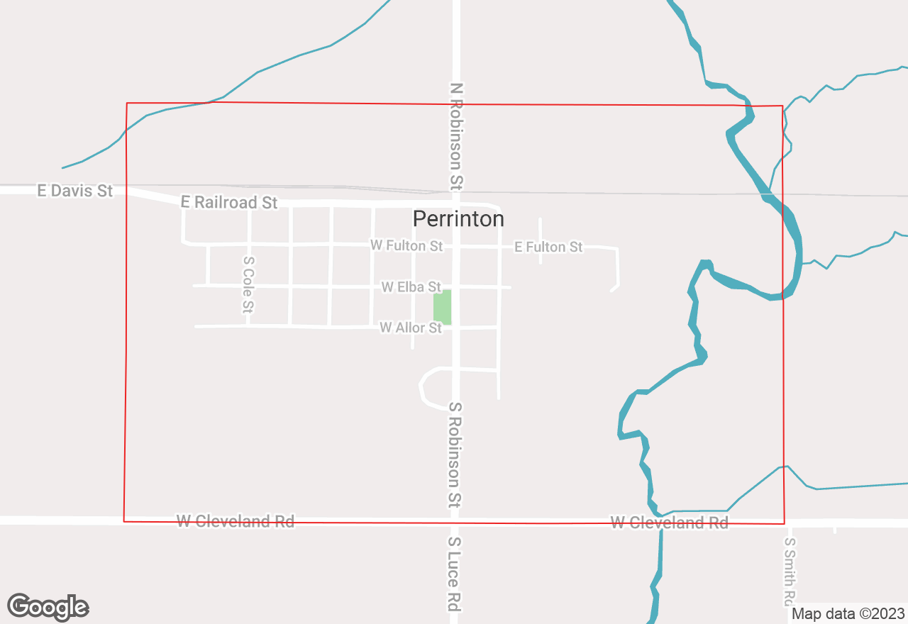 Perrinton map