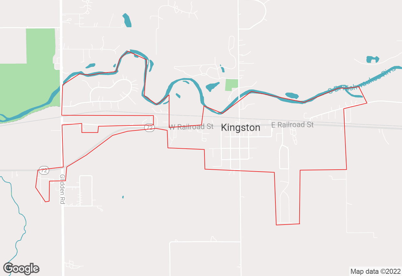 Kingston map