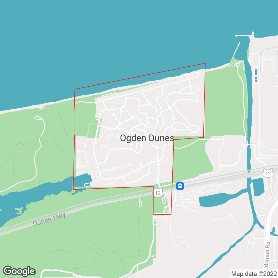 Ogden Dunes map