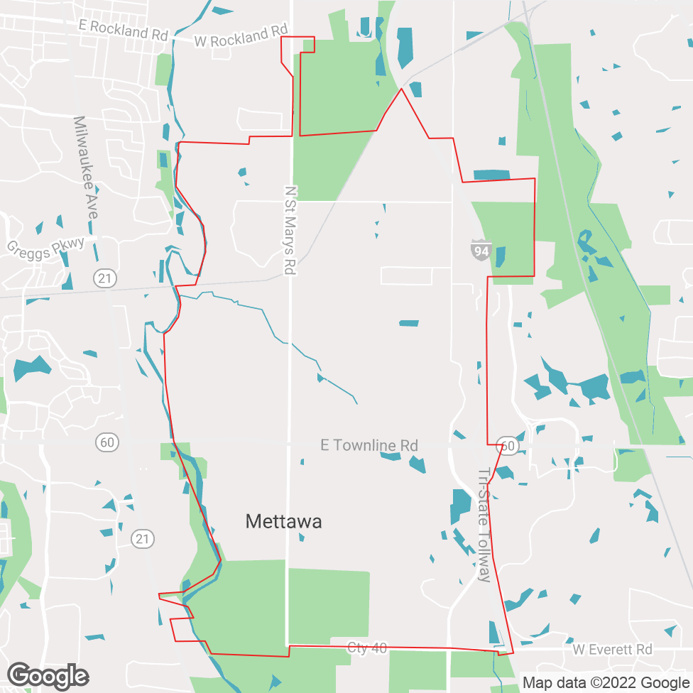 Mettawa map