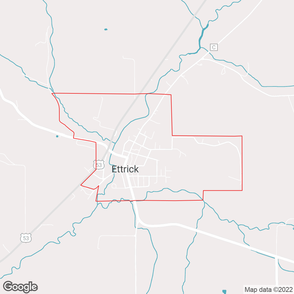 Ettrick map