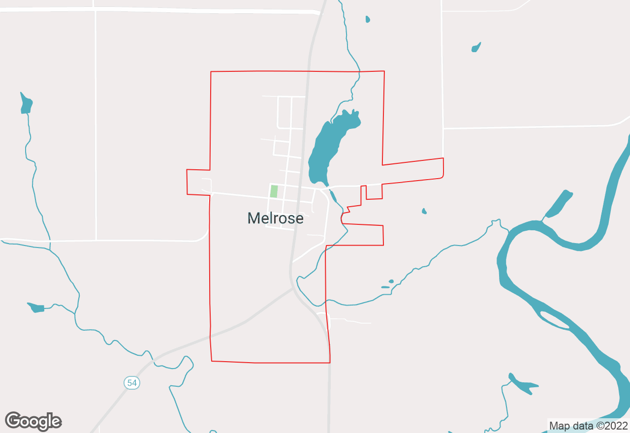 Melrose map