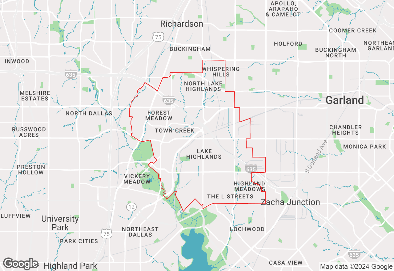 Uptown Dallas map