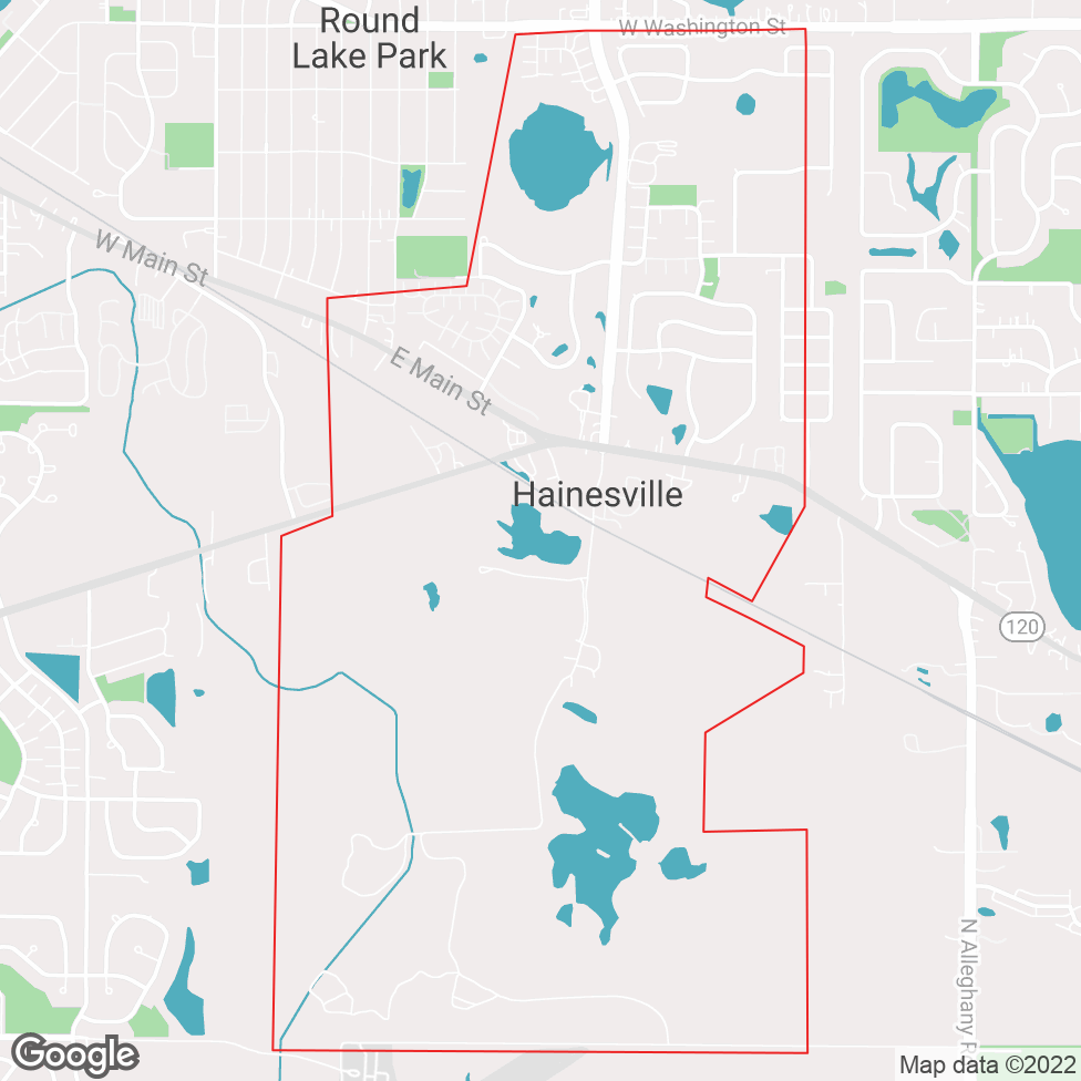 Hainesville map