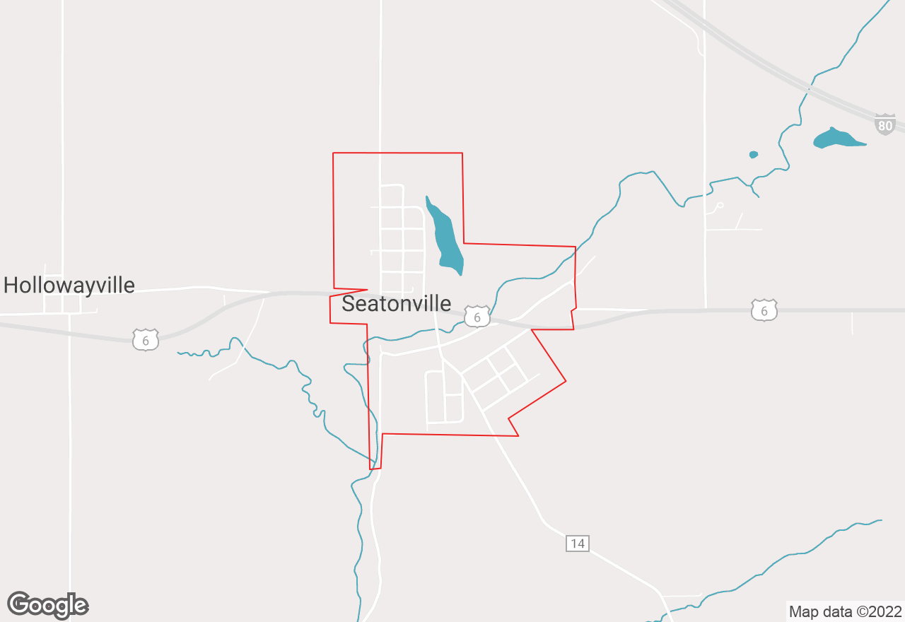 Seatonville map