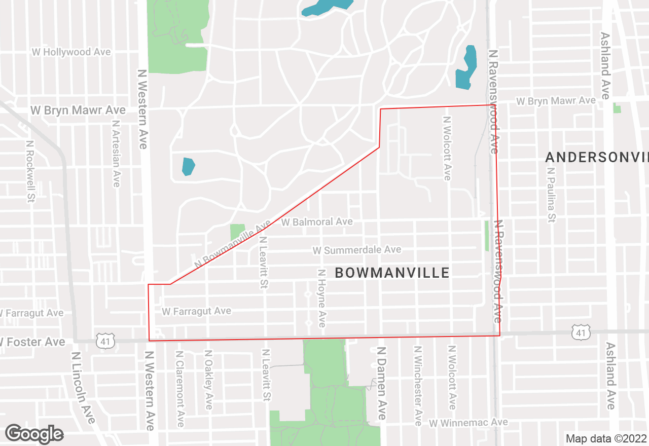 Bowmanville map