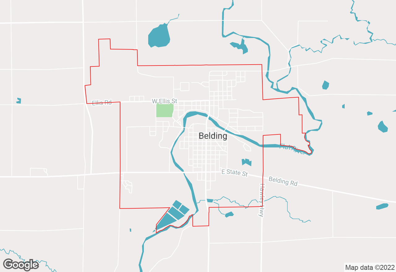 Belding map