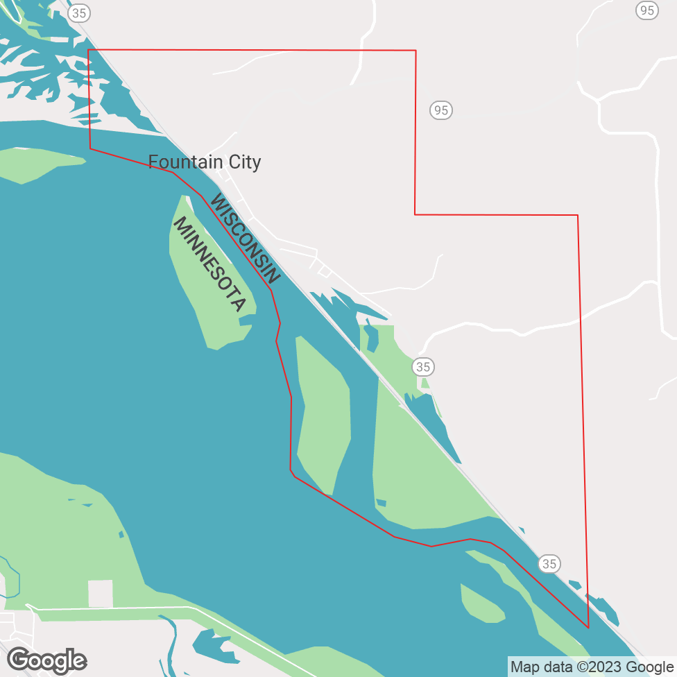 Fountain City map