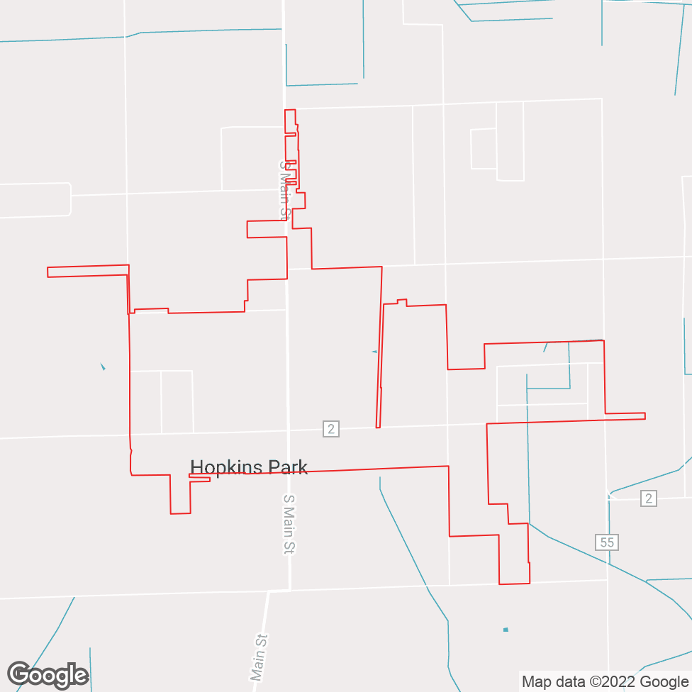 Hopkins Park map