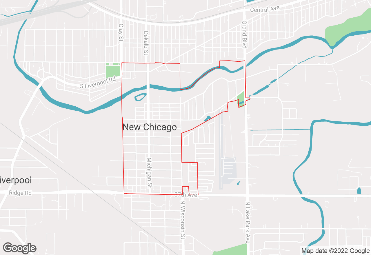 New Chicago map