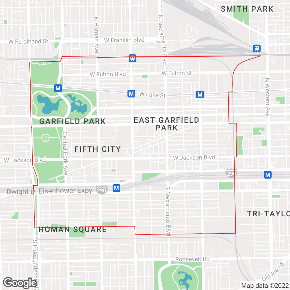 East Garfield Park map