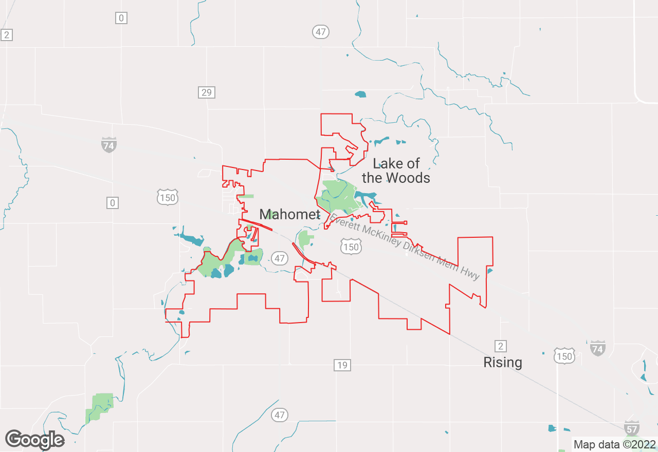 Mahomet map