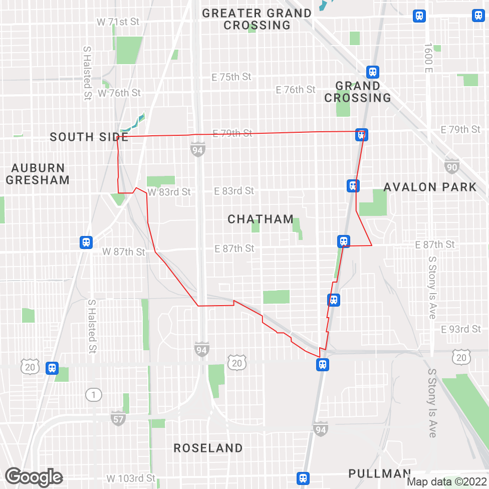 Chatham map