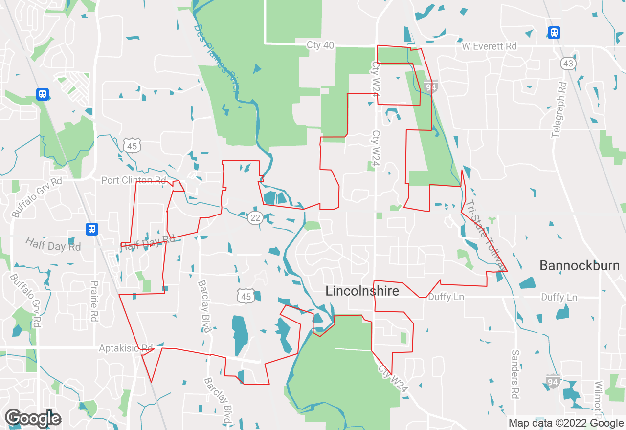 Lincolnshire map