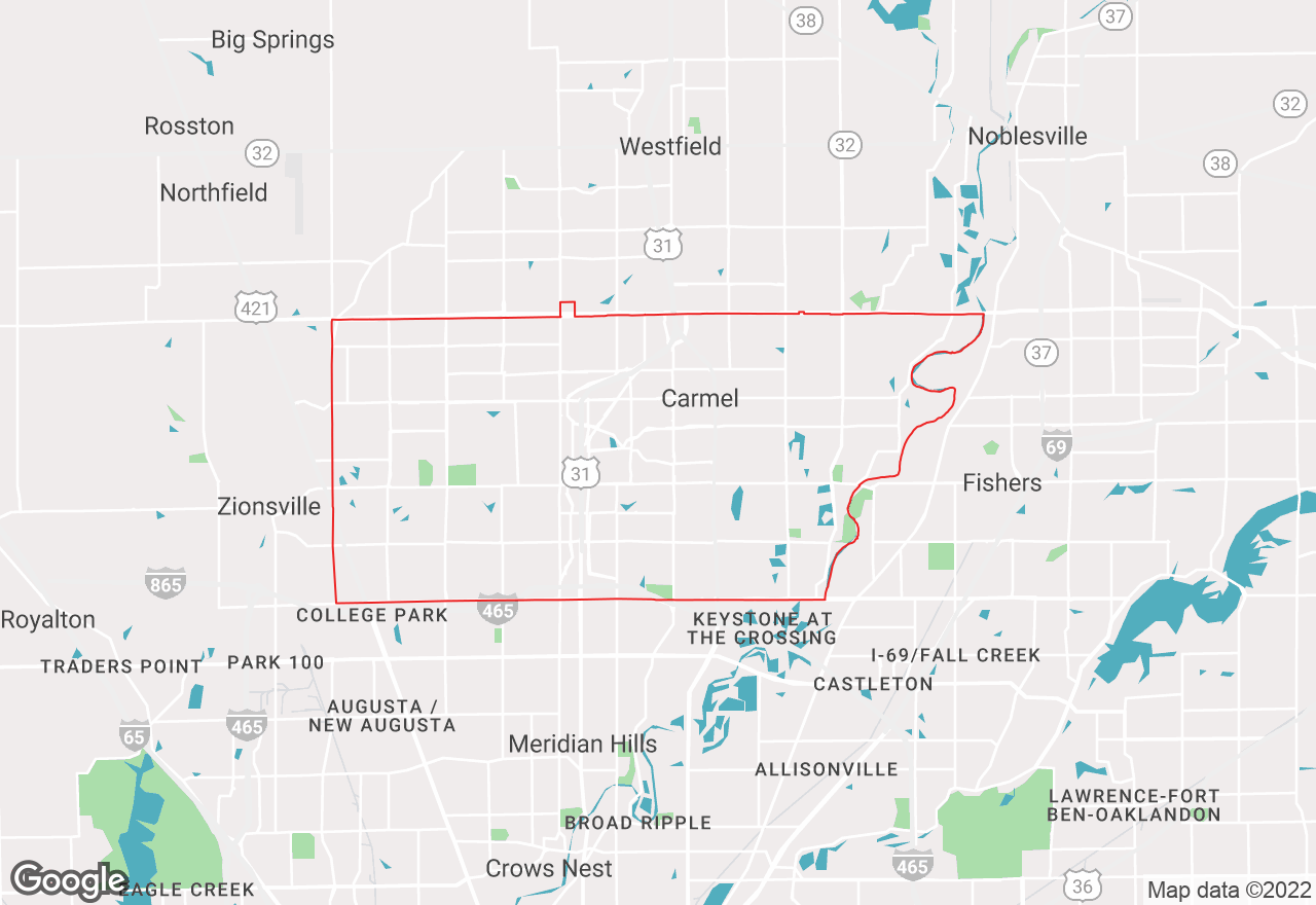 Carmel map