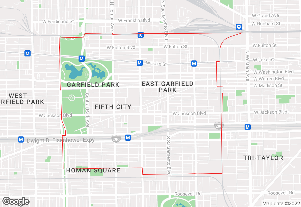 East Garfield Park map