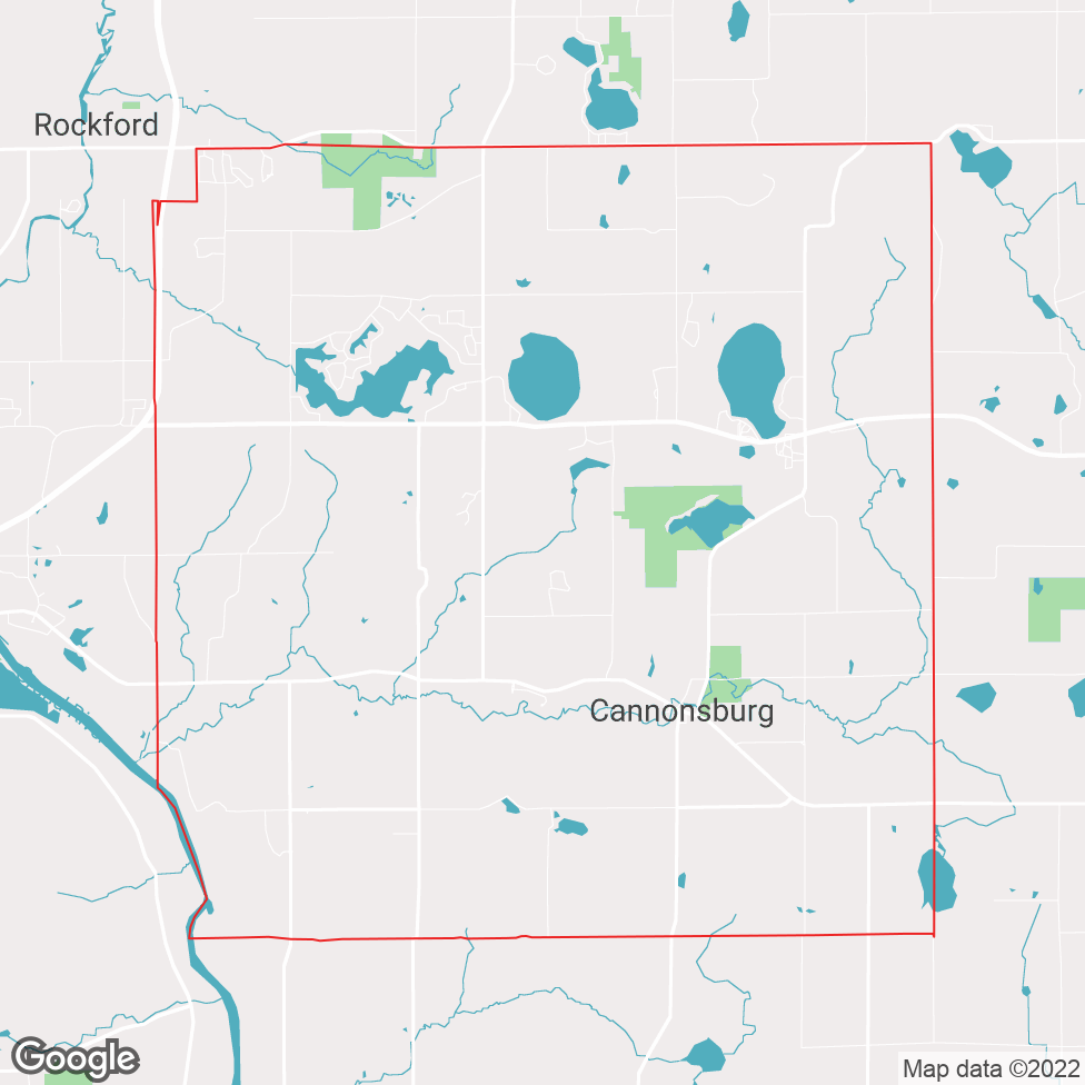 Cannon Twp. map