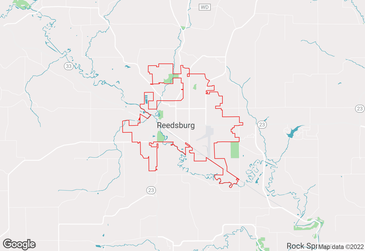 Reedsburg map