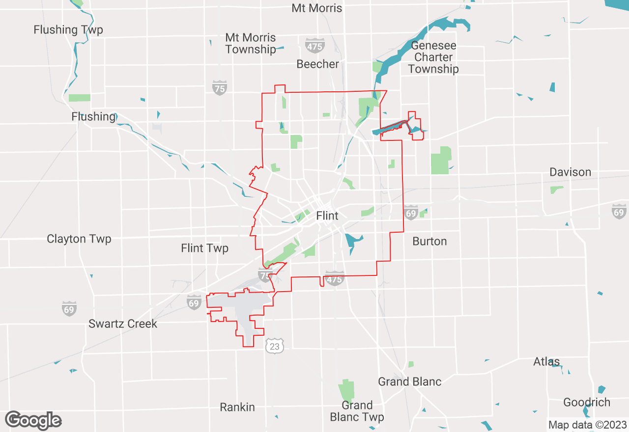 Flint map