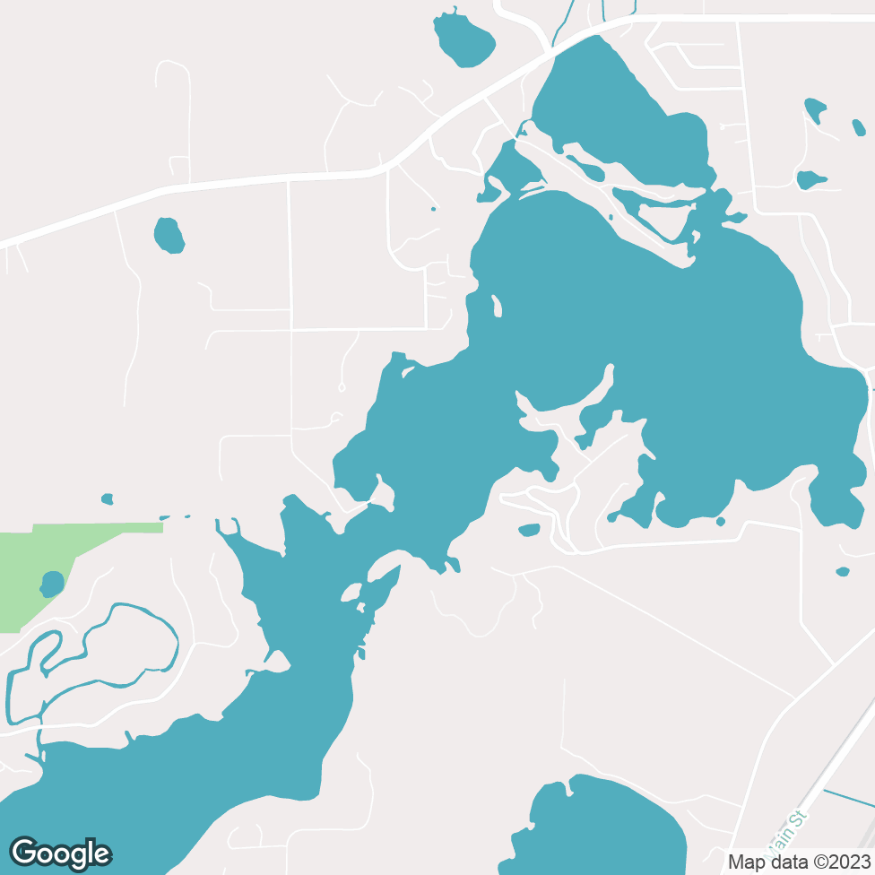 Lake Beulah map