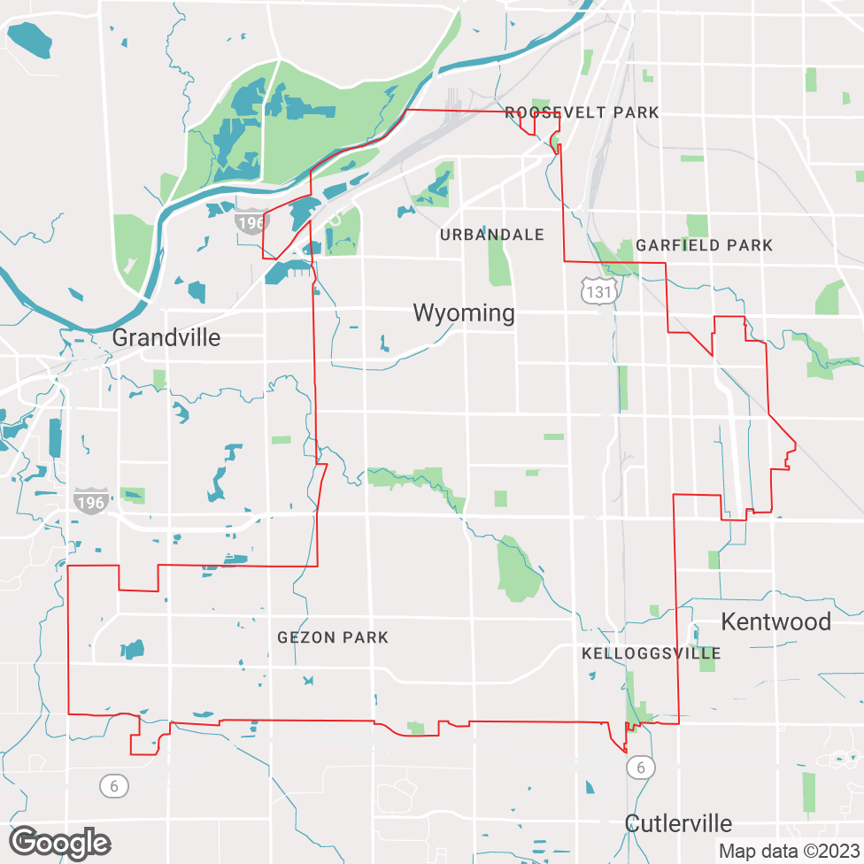 Wyoming map