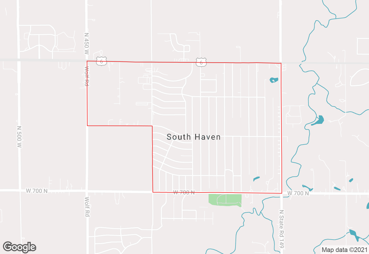 South Haven map