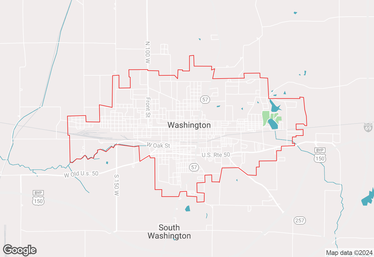 Washington map