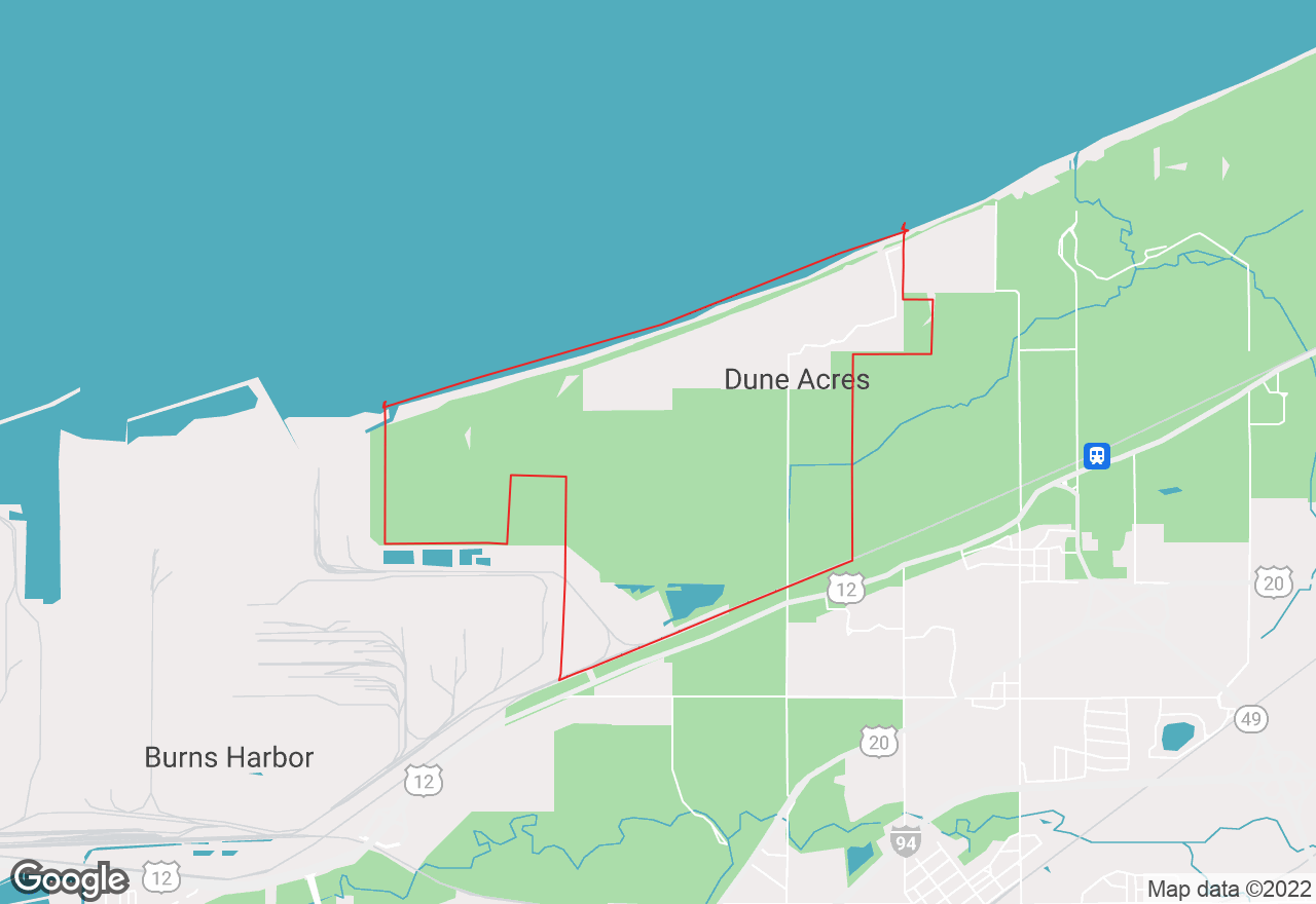 Dune Acres map