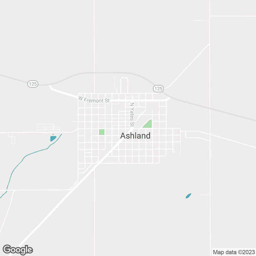 Ashland map