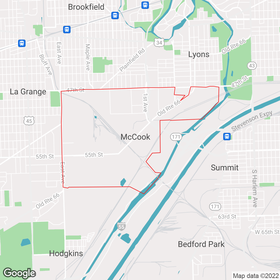 McCook map